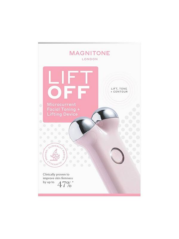 Image 4 of 6 of Magnitone LiftOff Microcurrent Facial Toning Device - Pink