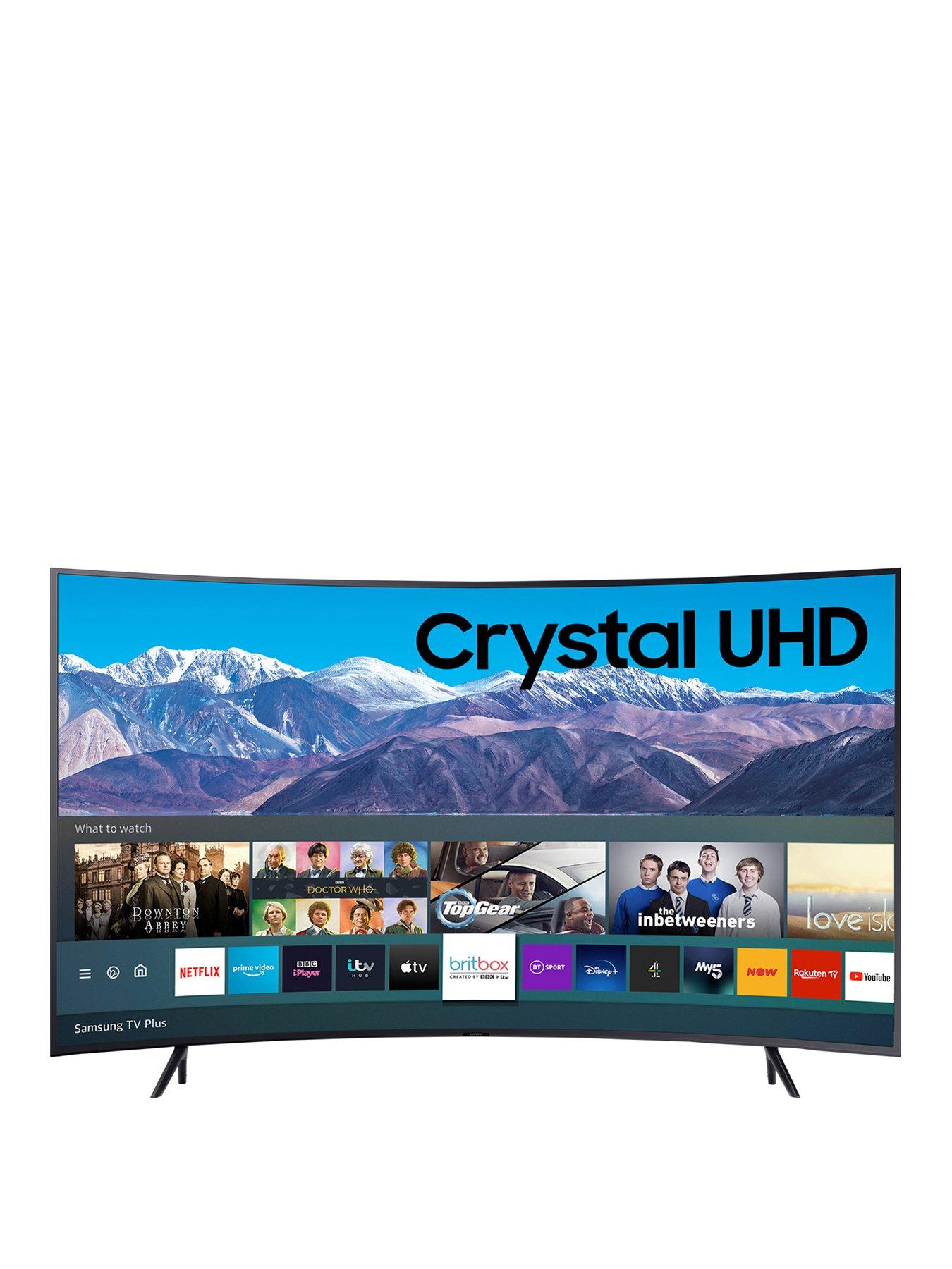 Samsung Ue65tu00kxxu 65 Inch Curved Crystal Uhd 4k Hdr Smart Tv Very Co Uk