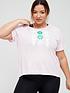  image of nike-running-icon-clash-t-shirt-curve-pink