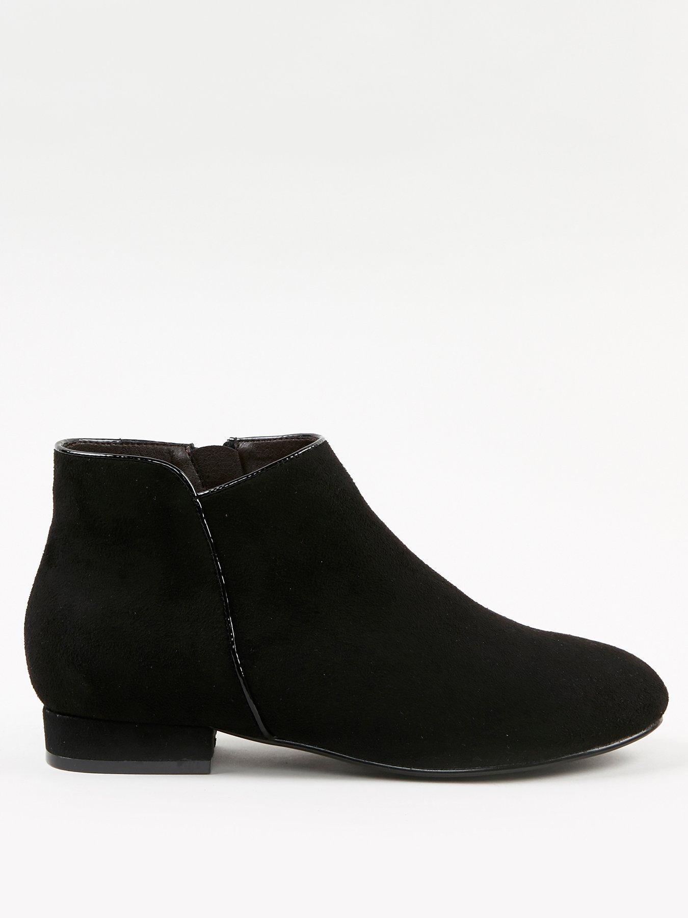 evans ladies ankle boots