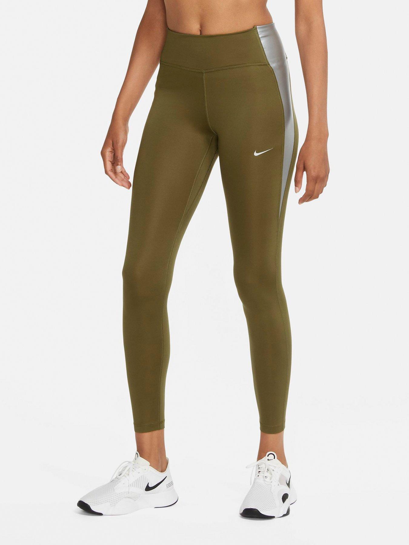 khaki leggings nike