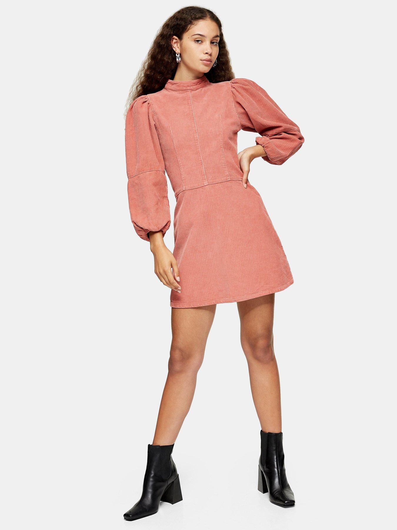 topshop corduroy dress