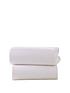  image of clair-de-lune-universal-bedside-fitted-crib-sheet-2-pack