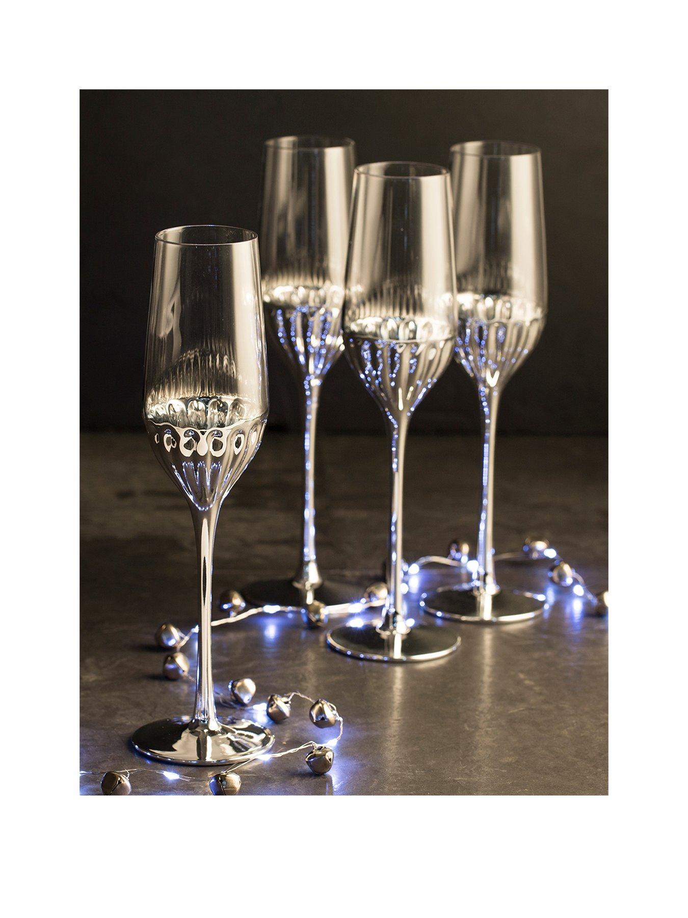 Champagne glasses deals set of 4