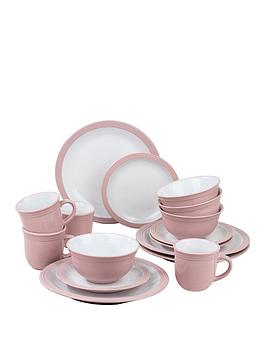 Product photograph of Waterside 16 Piece Camden Dinner Set from very.co.uk