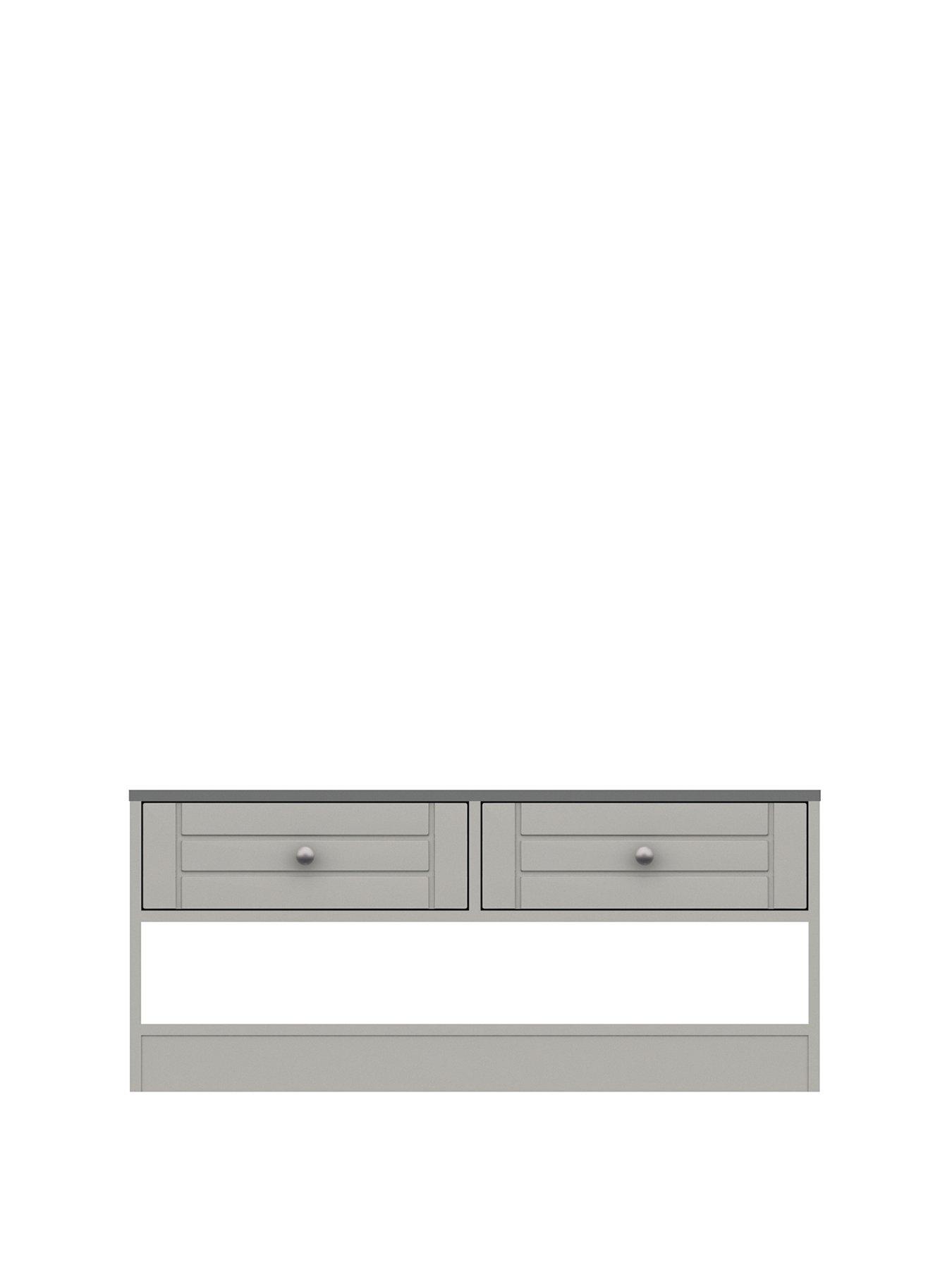 Image 1 of 3 of One Call Alderley Ready Assembled Coffee Table - Grey