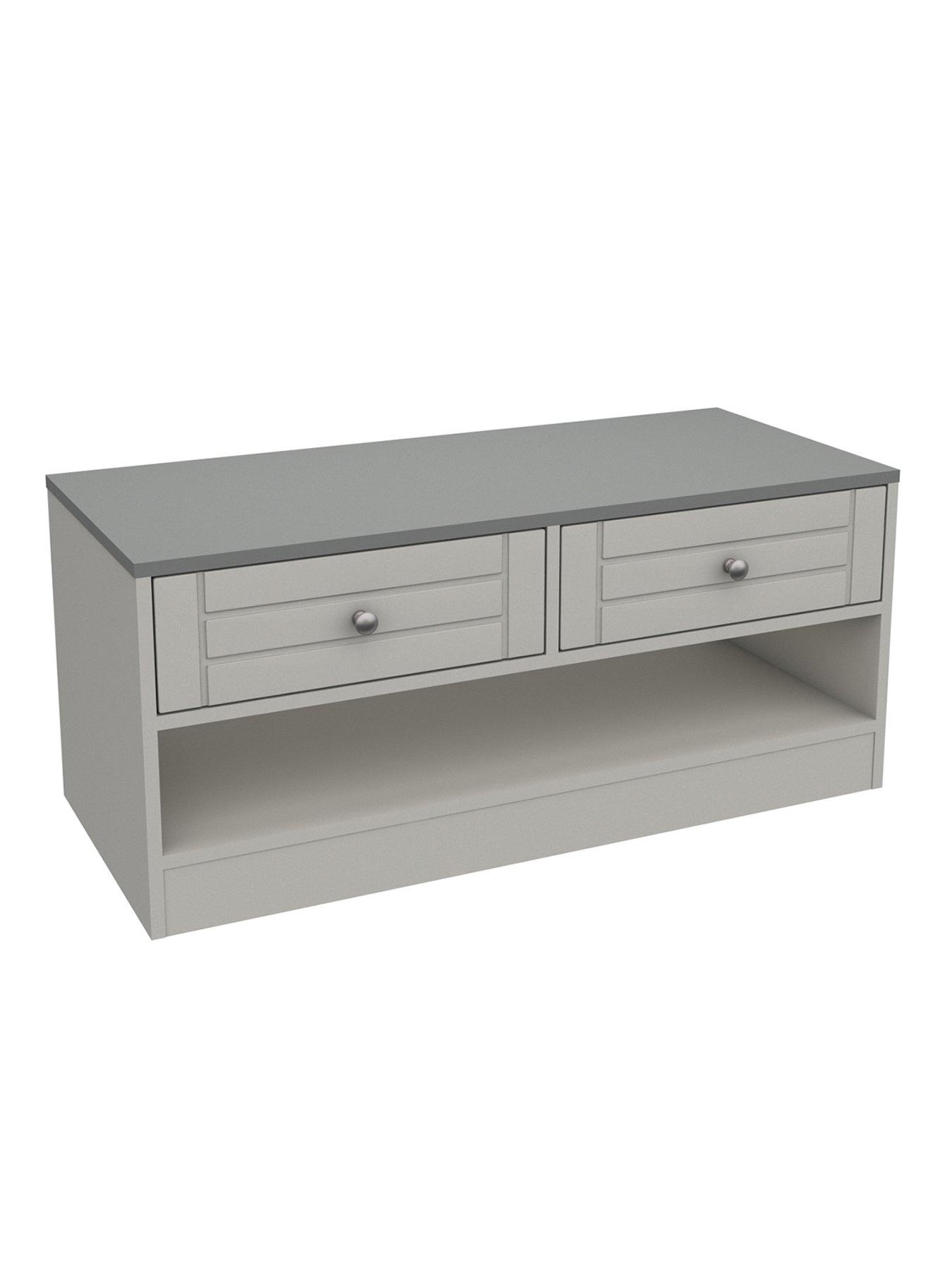 Image 3 of 5 of One Call Alderley Ready Assembled Coffee Table - Grey