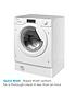  image of candy-cbw-48d1e-8kg-load-integrated-washing-machine-with-1400-rpm-spin-white