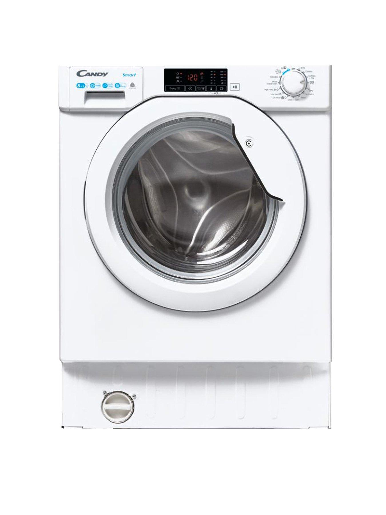undefined CBD 485D1E 8kg Wash, 5kg Dry Washer Dryer - White
