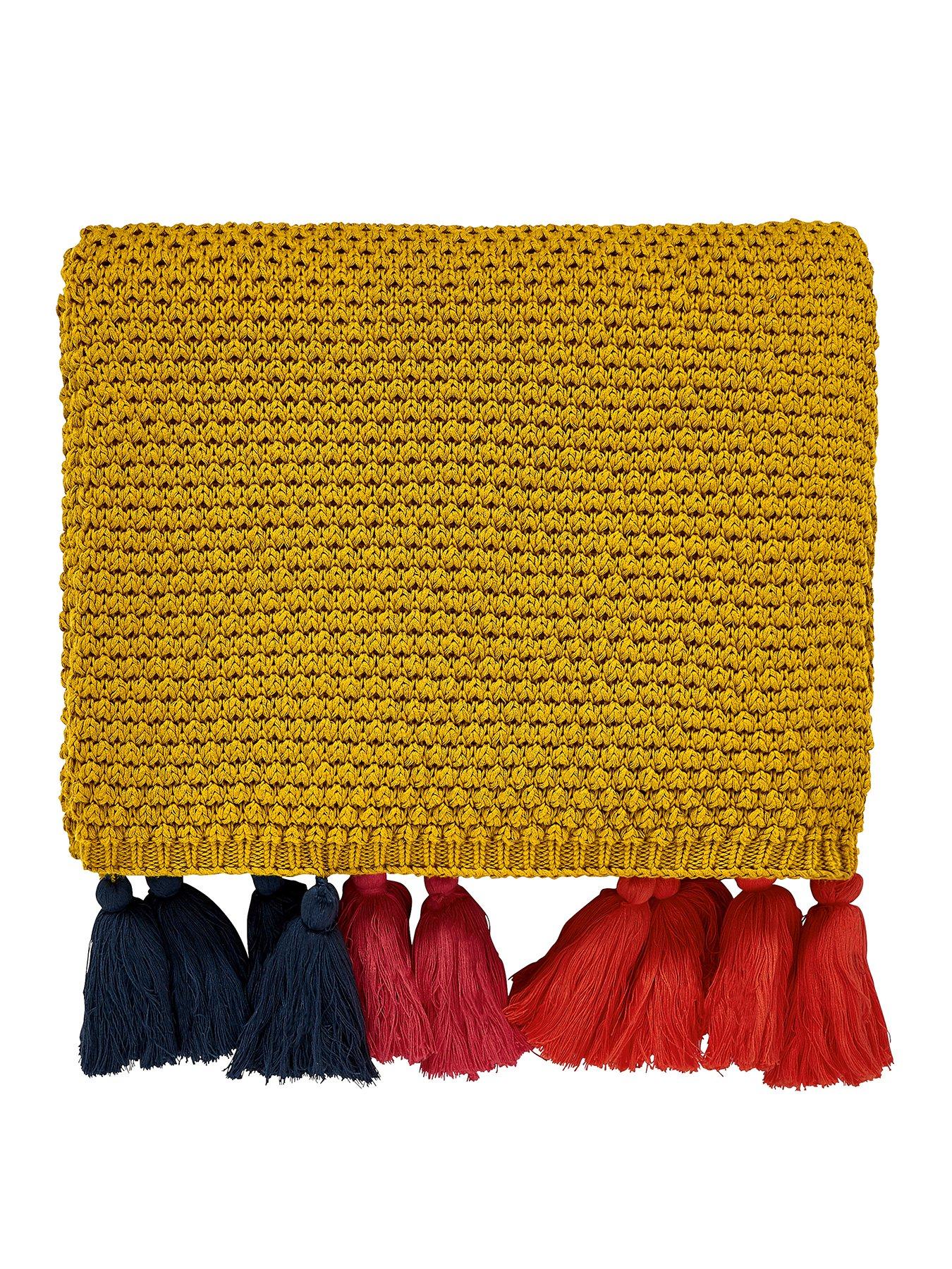 Joules Cambridge Stripe Throw|