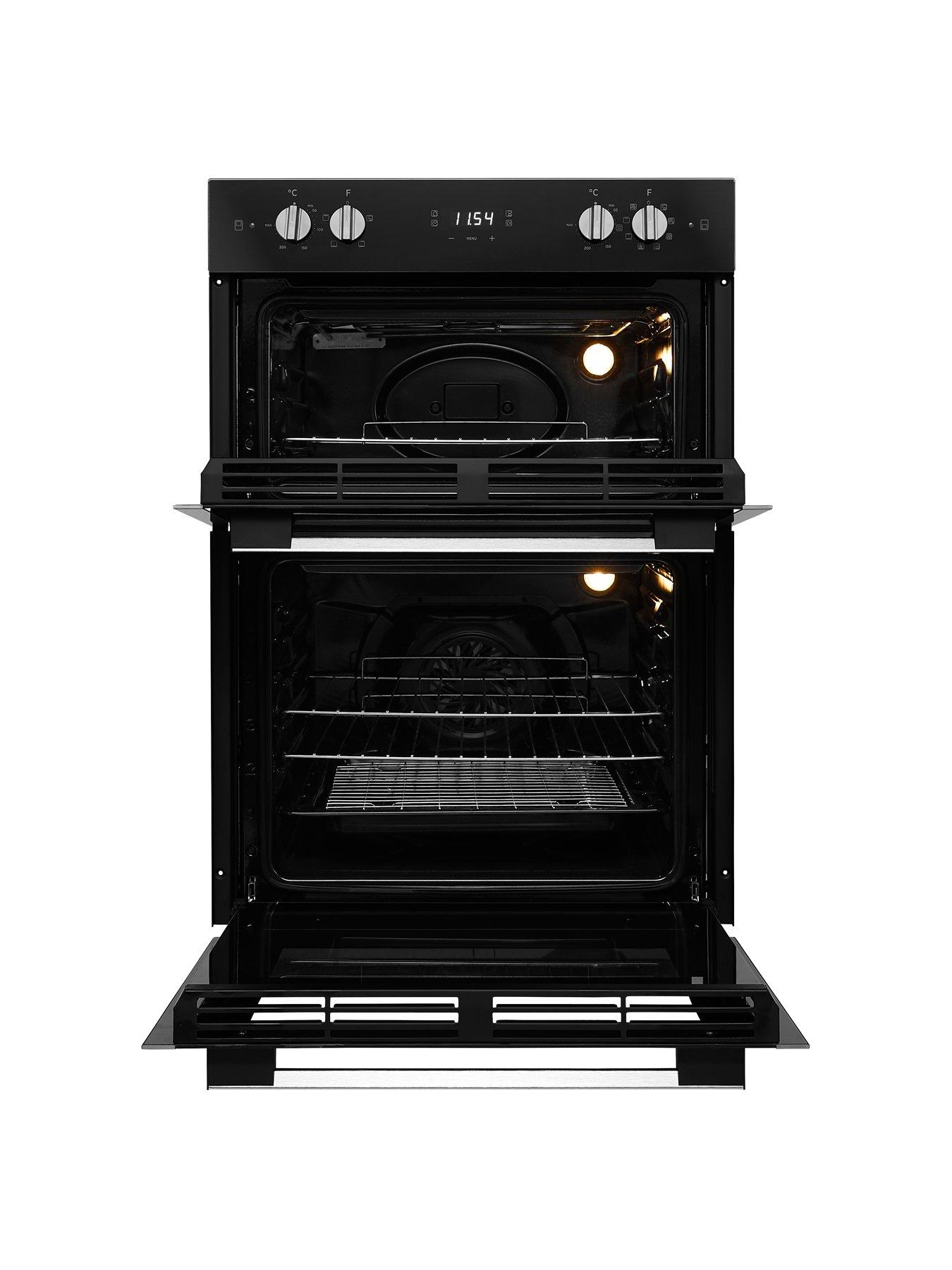 Image 2 of 6 of Hoover H-OVEN 300&nbsp;HO9DC3UB308BI 90cm Built Under Double Oven -&nbsp;Black &amp; Stainless Steel
