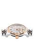  image of vivienne-westwood-mens-seymour-silver-sunray-and-rose-gold-detail-dial-two-tone-stainless-steel-jubilee-bracelet-watch