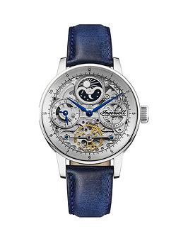 ingersoll-ingersoll-the-jazz-silver-skeleton-moonphase-automatic-dial-blue-leather-strap-watch