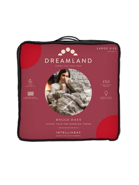 stillFront image of dreamland-hygge-days-luxury-faux-fur-warming-throw-natural