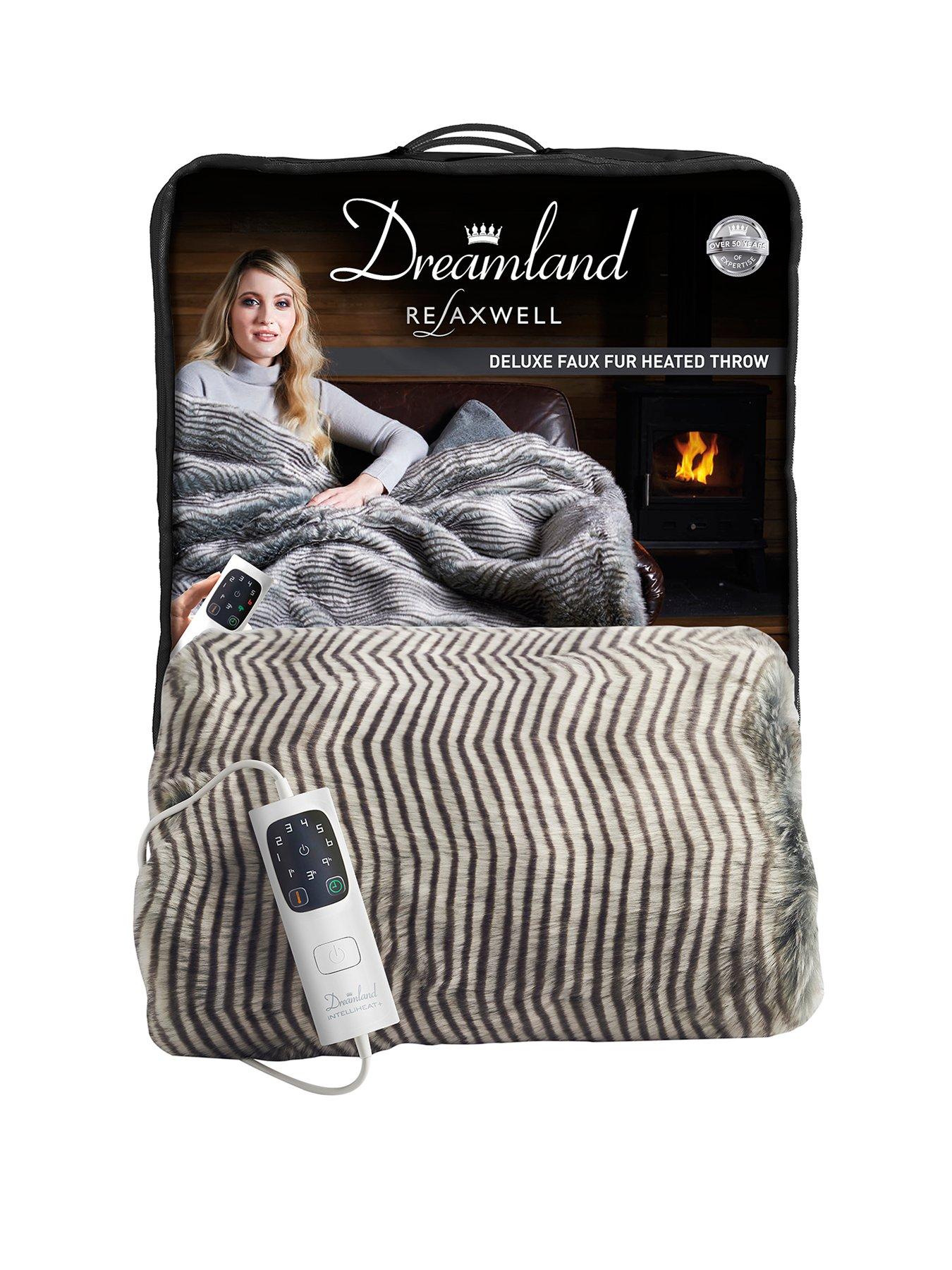 sleepwell by dreamland cotton heated duvet double dual control