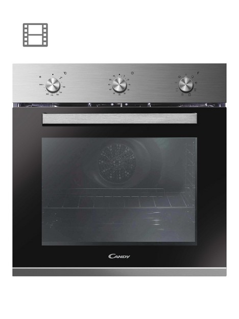 candy-fcp602xe-60cm-multifunction-oven--nbspstainless-steel