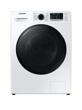 Product photograph of Samsung Series 5 Wd80ta046be Eu 8kg Wash 5kg Dry 1400 Spin Washer Dryer With Ecobubble Trade - E Rated - White from very.co.uk