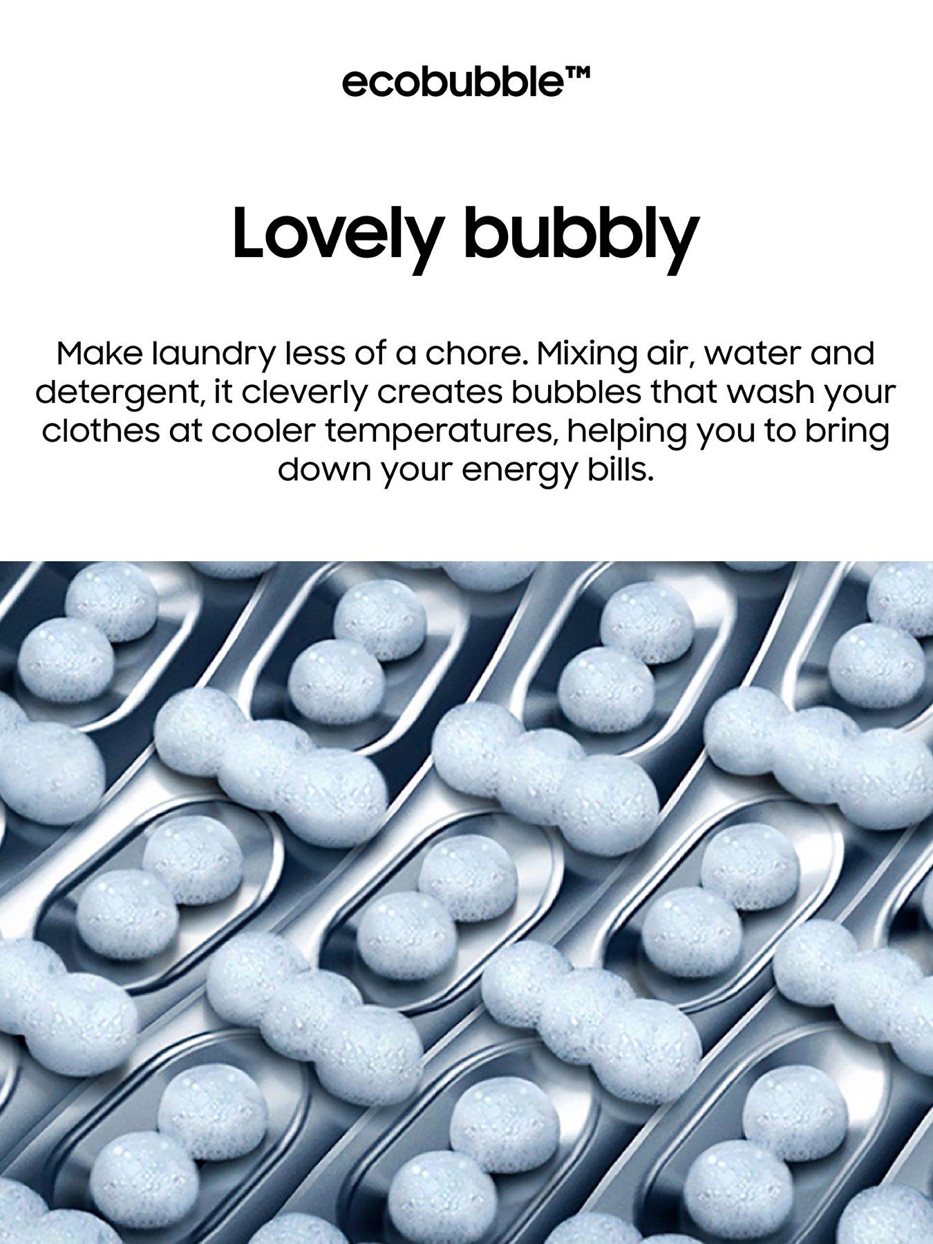 Image 4 of 7 of Samsung Series 5 WD80TA046BE/EU&nbsp;8kg Wash,&nbsp;5kg Dry, 1400 Spin&nbsp;Washer Dryer with ecobubble&trade; -&nbsp;E Rated - White