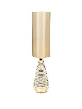 Product photograph of Very Home Noah Ceramic Floor Lamp from very.co.uk
