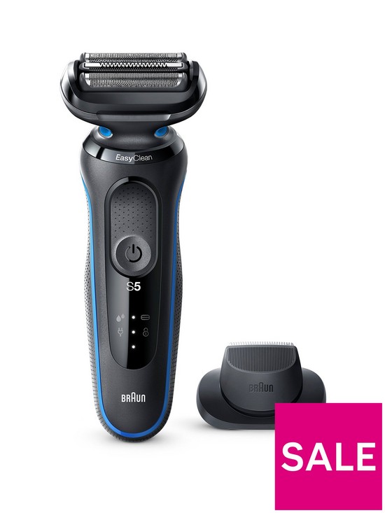 front image of braun-series-5-50-b1200s-electric-shaver-for-men-with-precision-trimmer