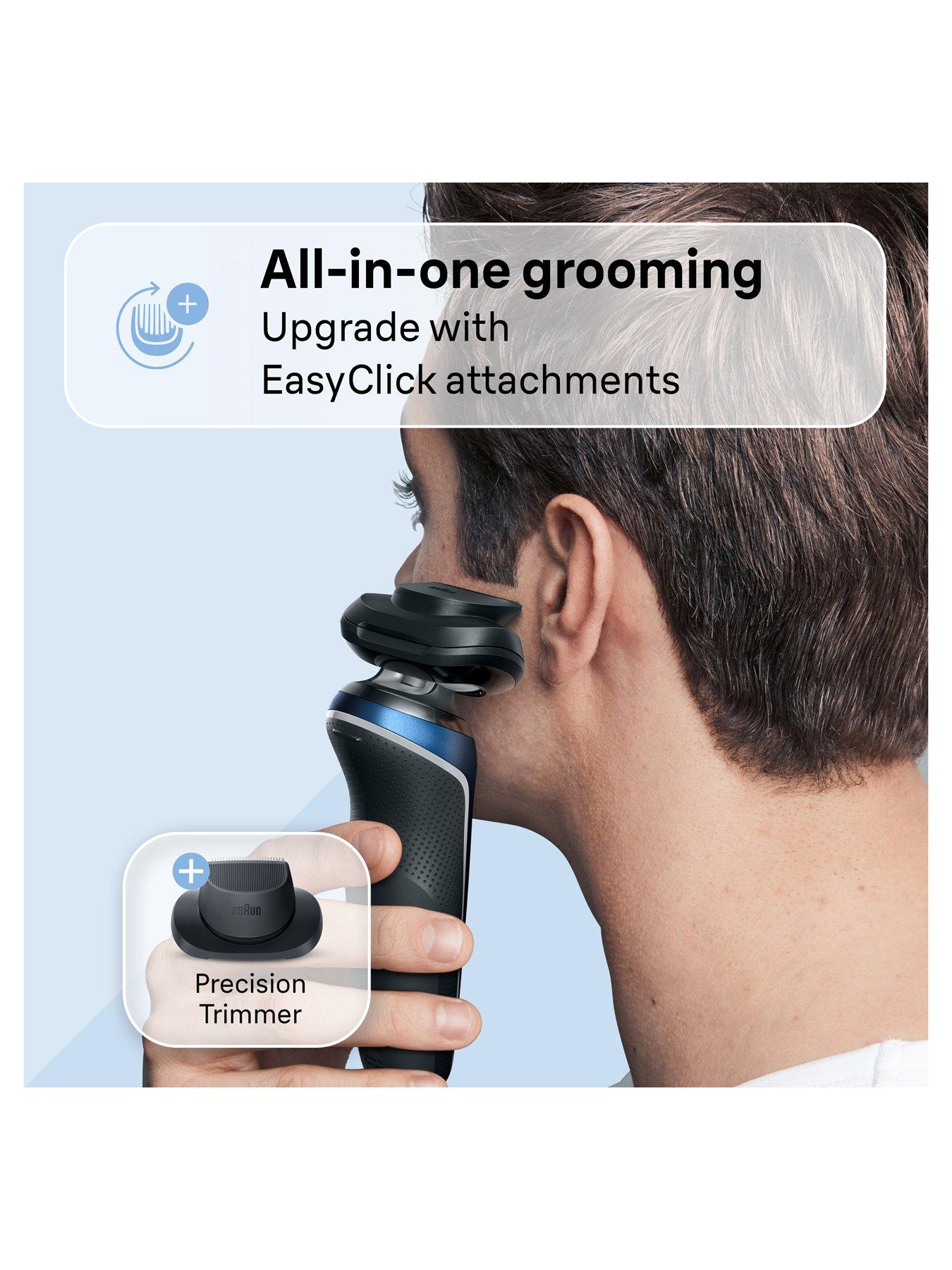 Image 4 of 7 of Braun Series 6 60-B1200s Electric Shaver for Men with Precision Trimmer, Wet &amp; Dry