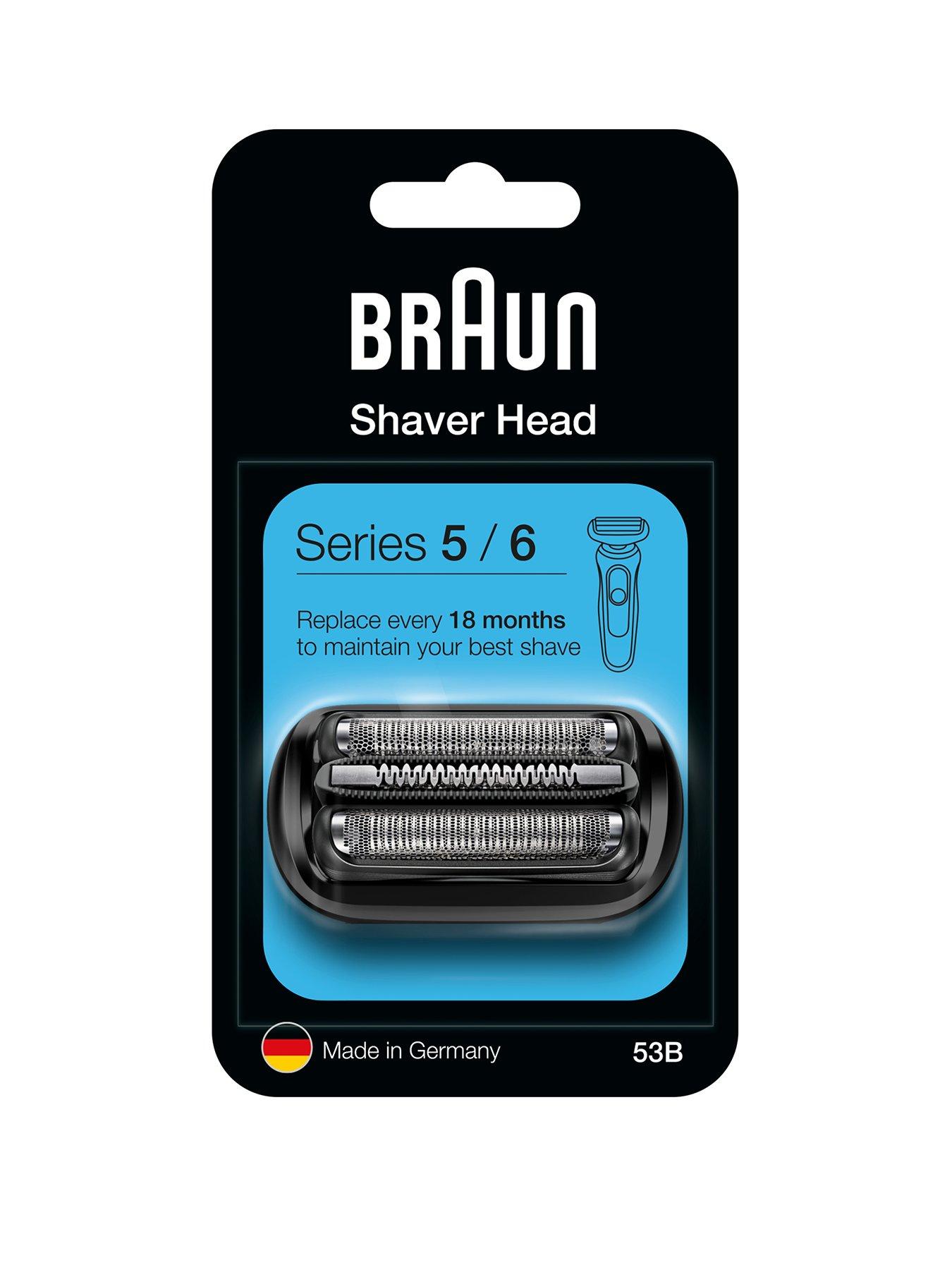 Braun Ersatzscherkopf Series 5 53B | schwarz