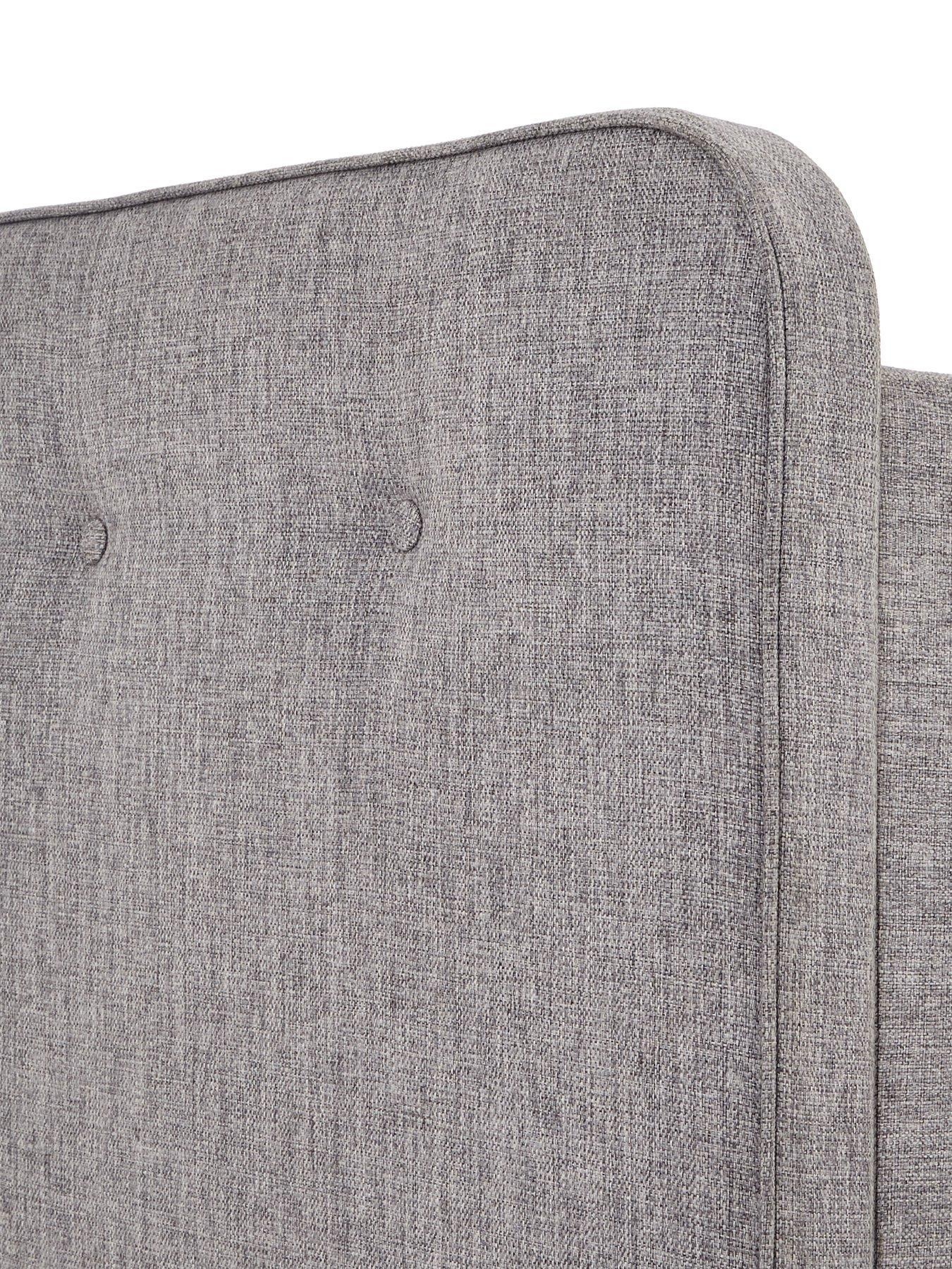 Image 5 of 5 of Very Home Charlie Fabric Bunk Bed with Mattress Options (Buy and SAVE!)&nbsp;- Grey