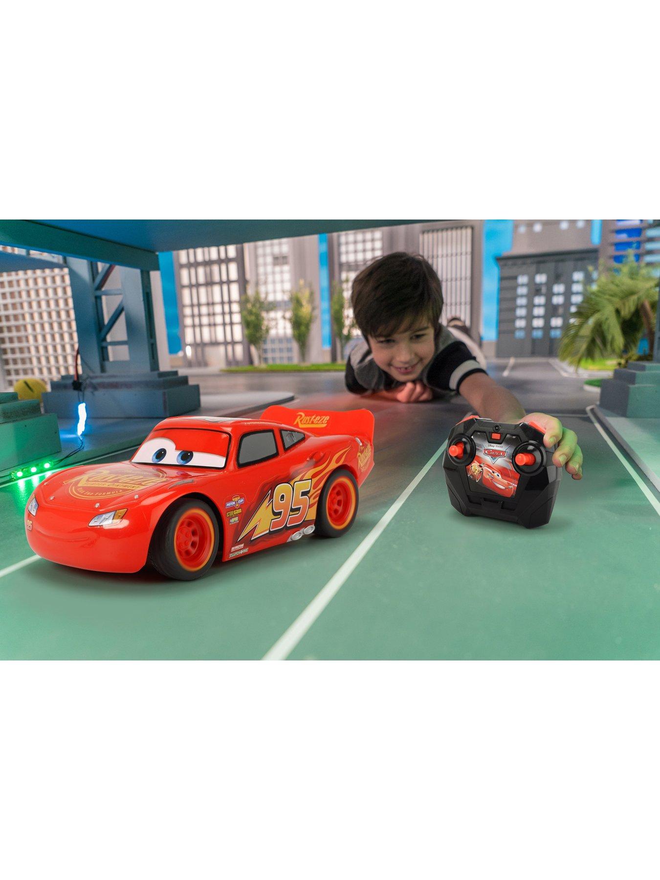 Disney cars remote control lightning best sale mcqueen