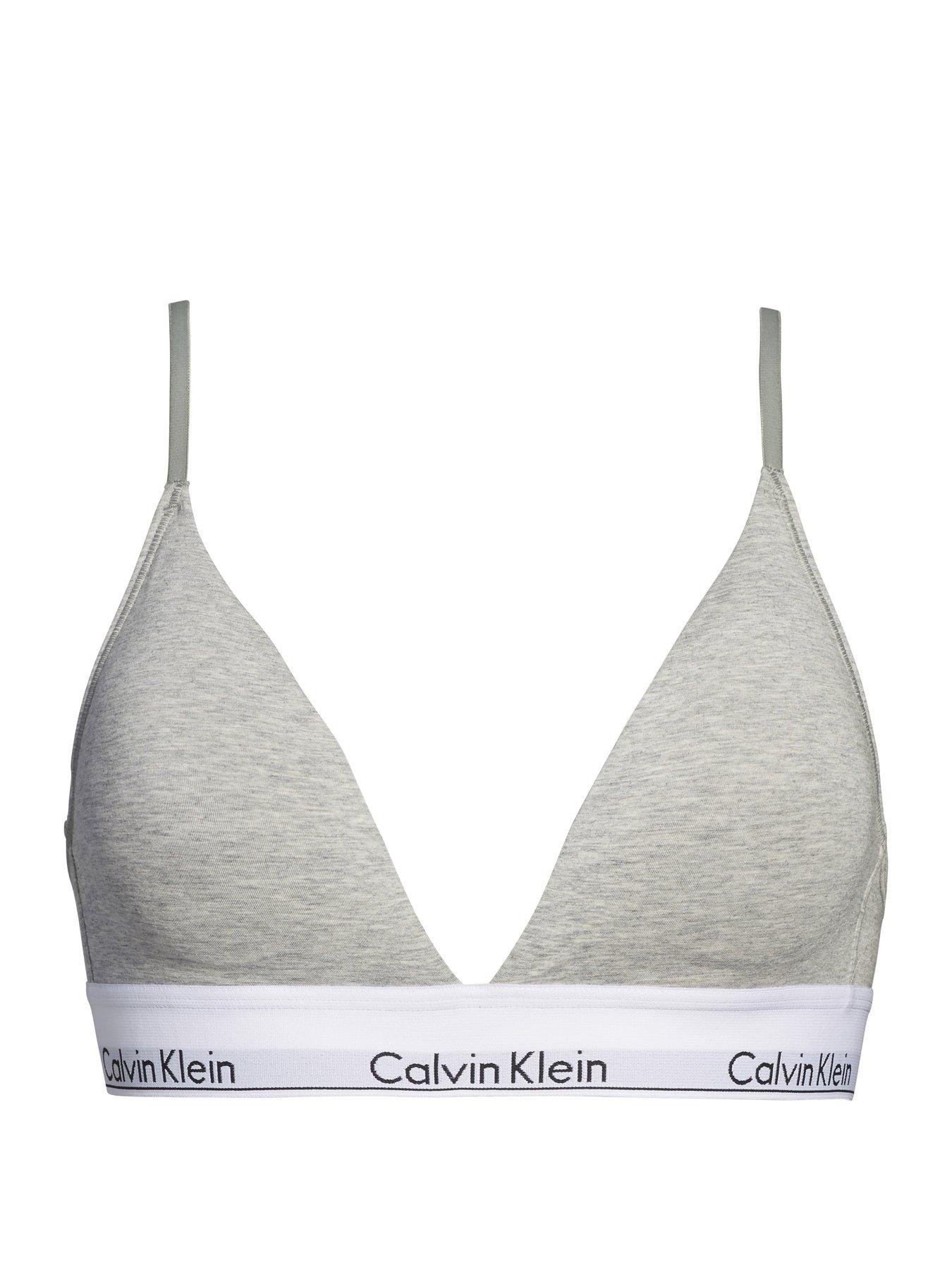 Calvin Klein Modern Cotton Lightly Lined Triangle Bralette + High