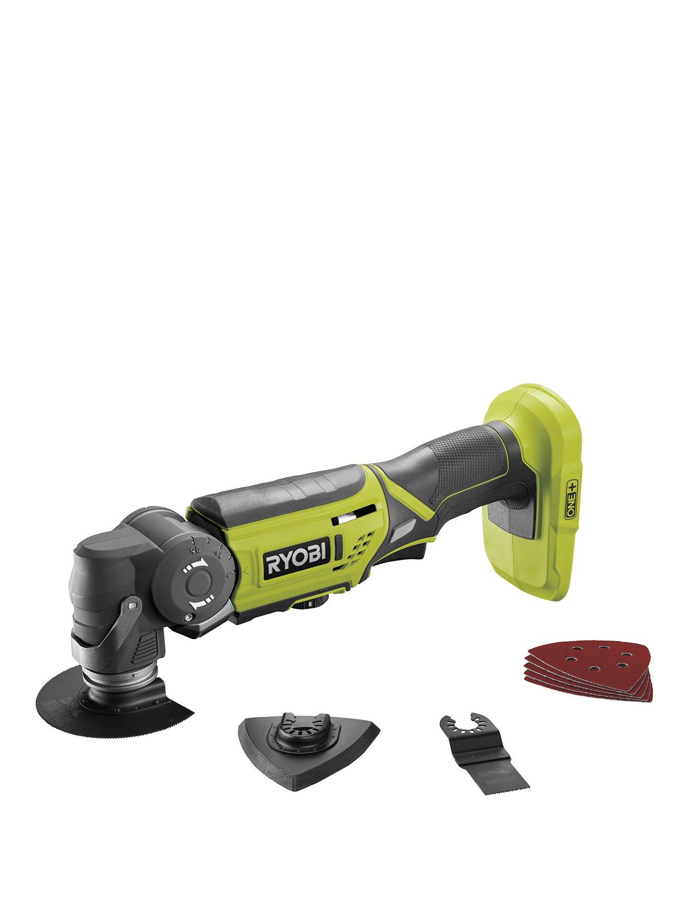 Product photograph of Ryobi R18mt-0 18v One Cordless Multi-tool Bare Tool from very.co.uk