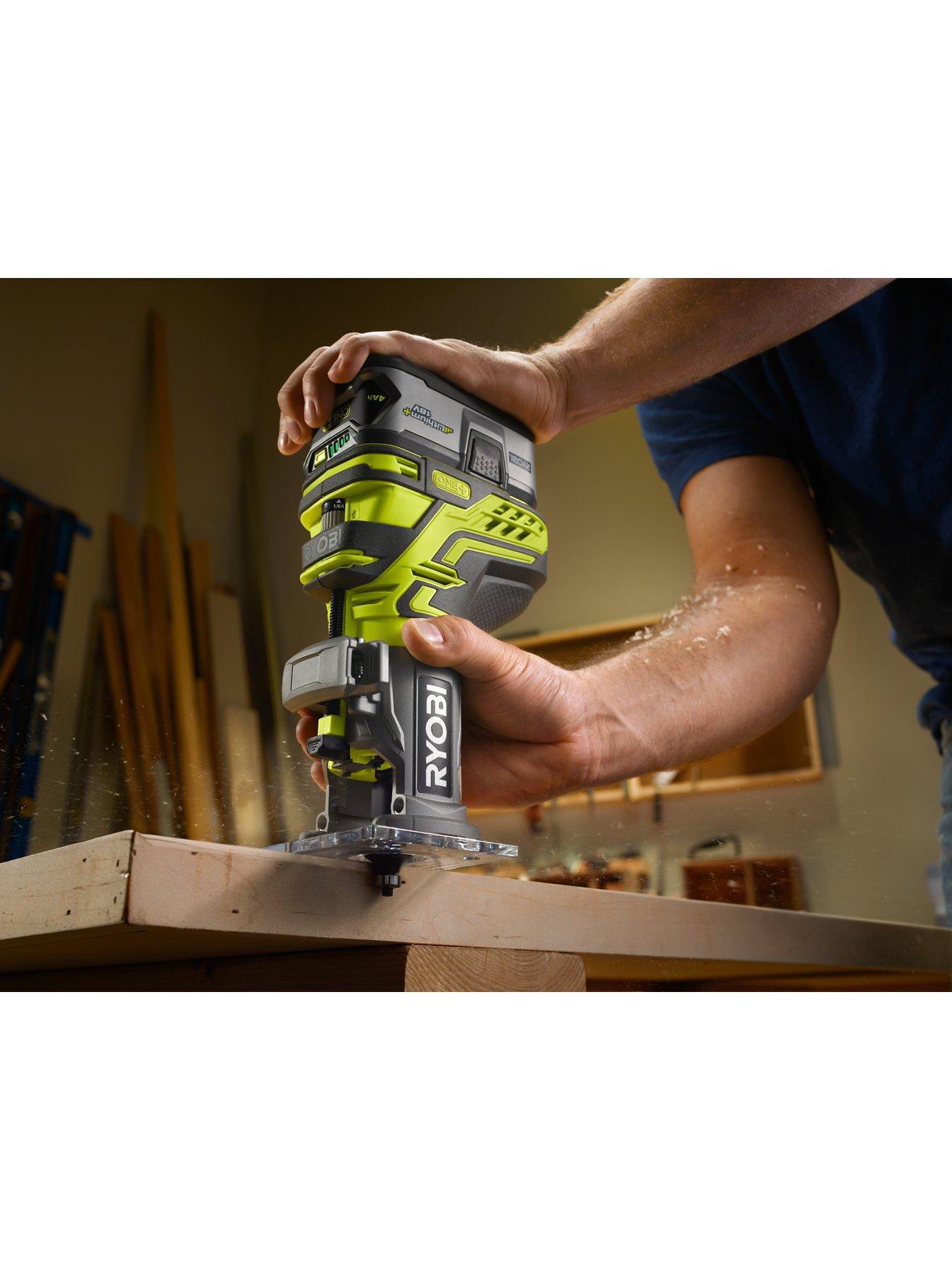 RYOBI R18TR 0 18V ONE Cordless Trim Router Bare Tool very