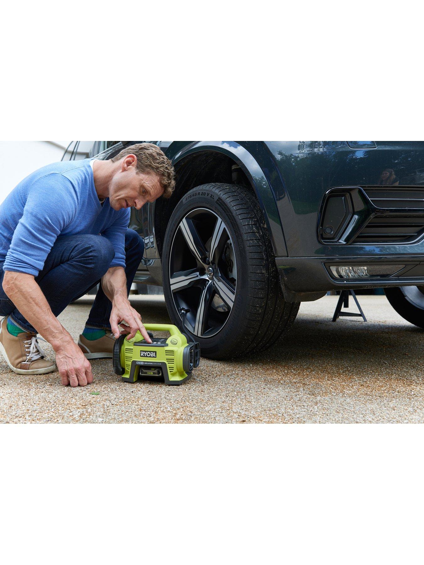 Cordless inflator online ryobi