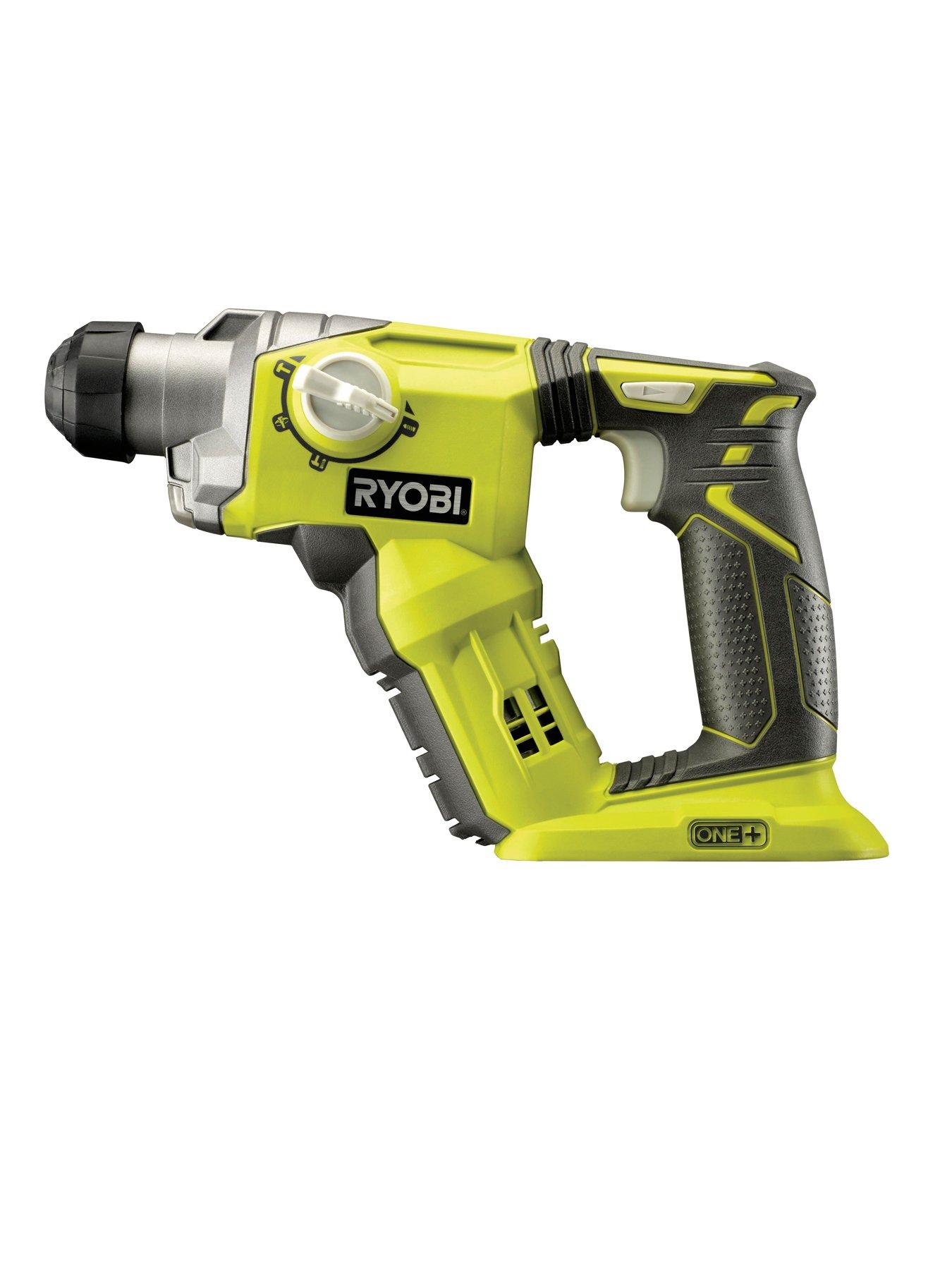 RYOBI R18SDS-0 18V ONE+ Cordless 3-Mode SDS+ Drill (Bare Tool) | very.co.uk