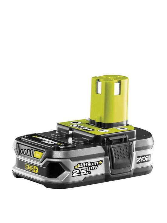front image of ryobi-rb18l25-18v-one-lithium-25ah-battery