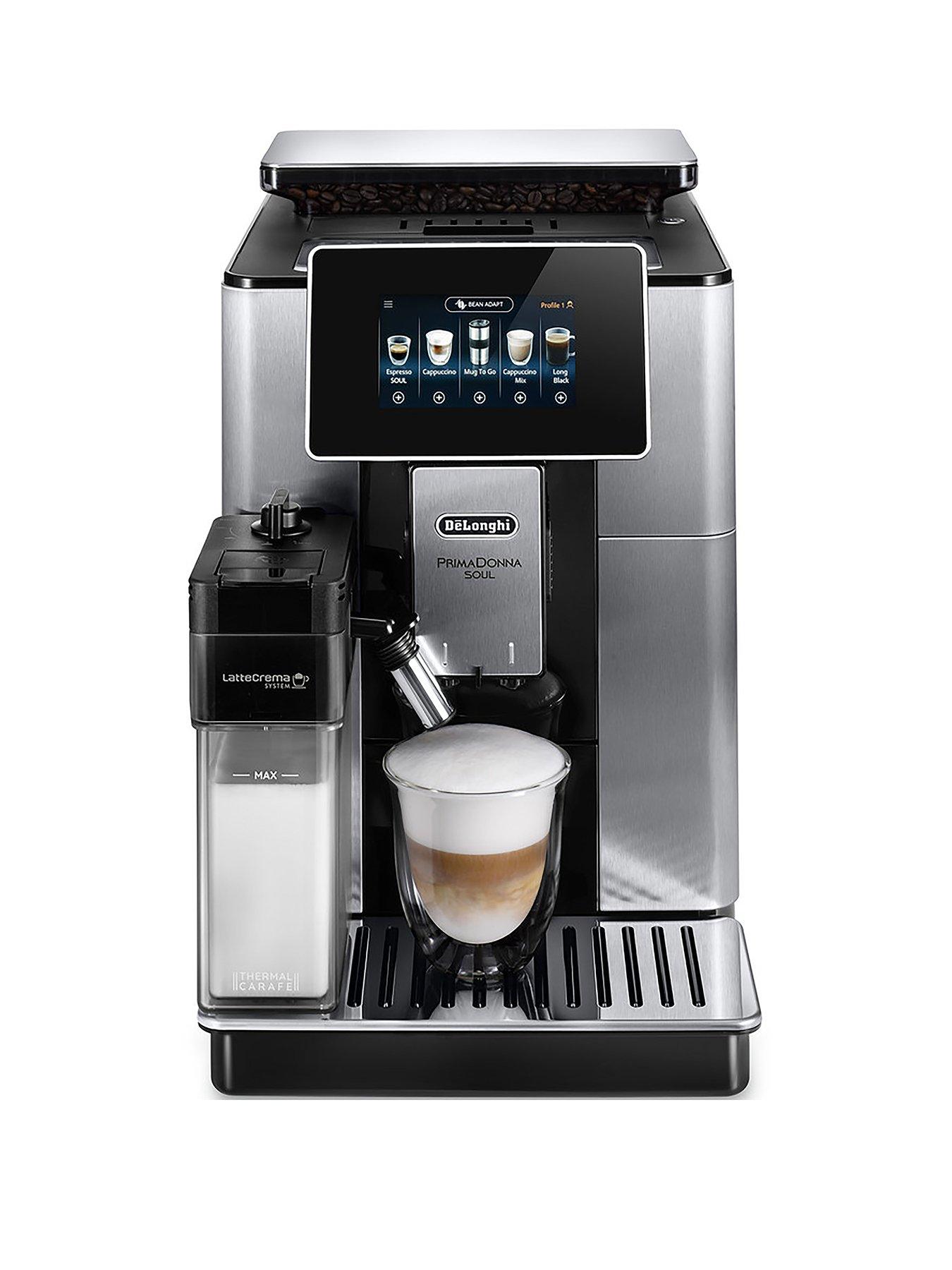 DeLonghi Magnifica Start Fully Automatic Bean to Cup Coffee Machine, ECAM220.60.B, Black