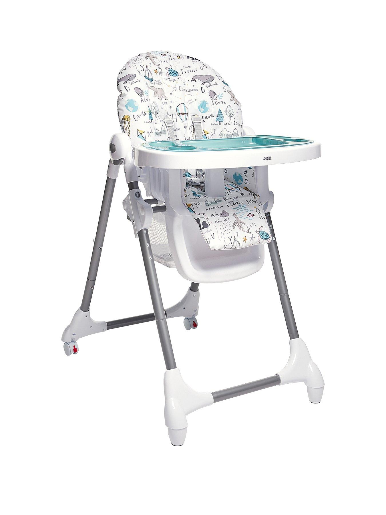 Mamas & Papas Snax Highchair - Happy Planet - Multi