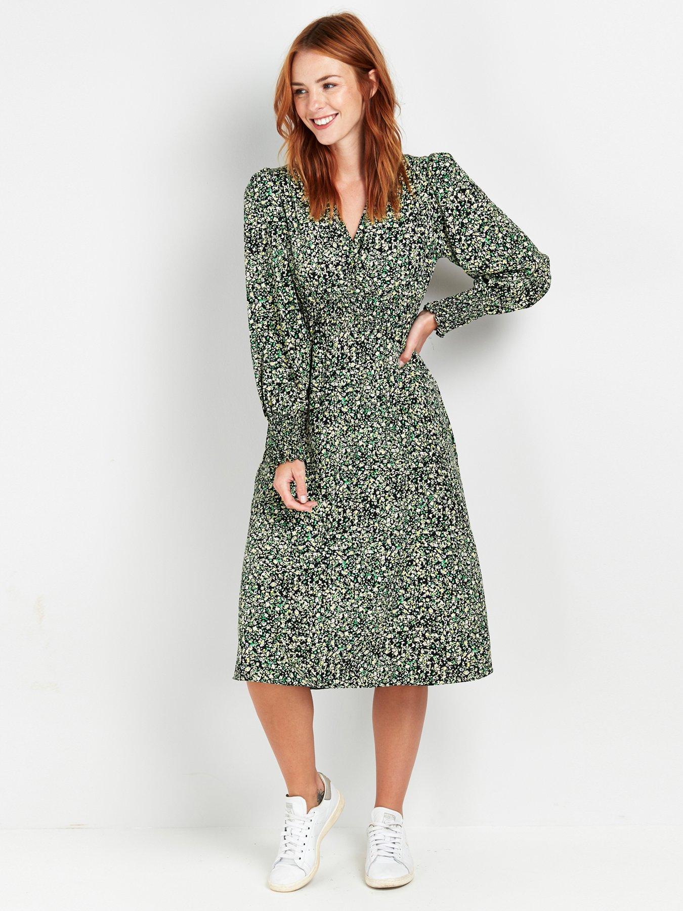 wallis green dress