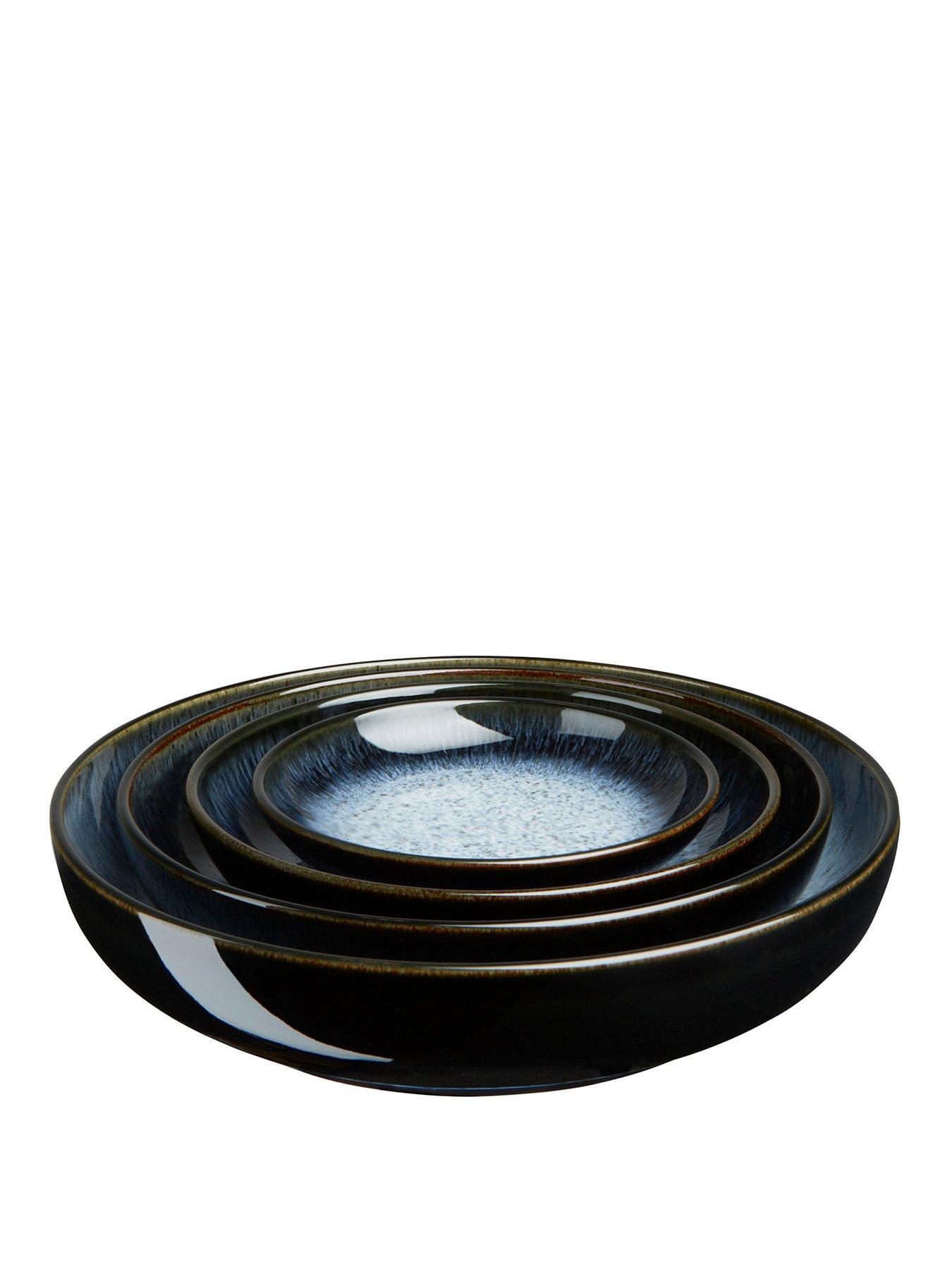 Product photograph of Denby Halo Nesting Bowl Set from very.co.uk