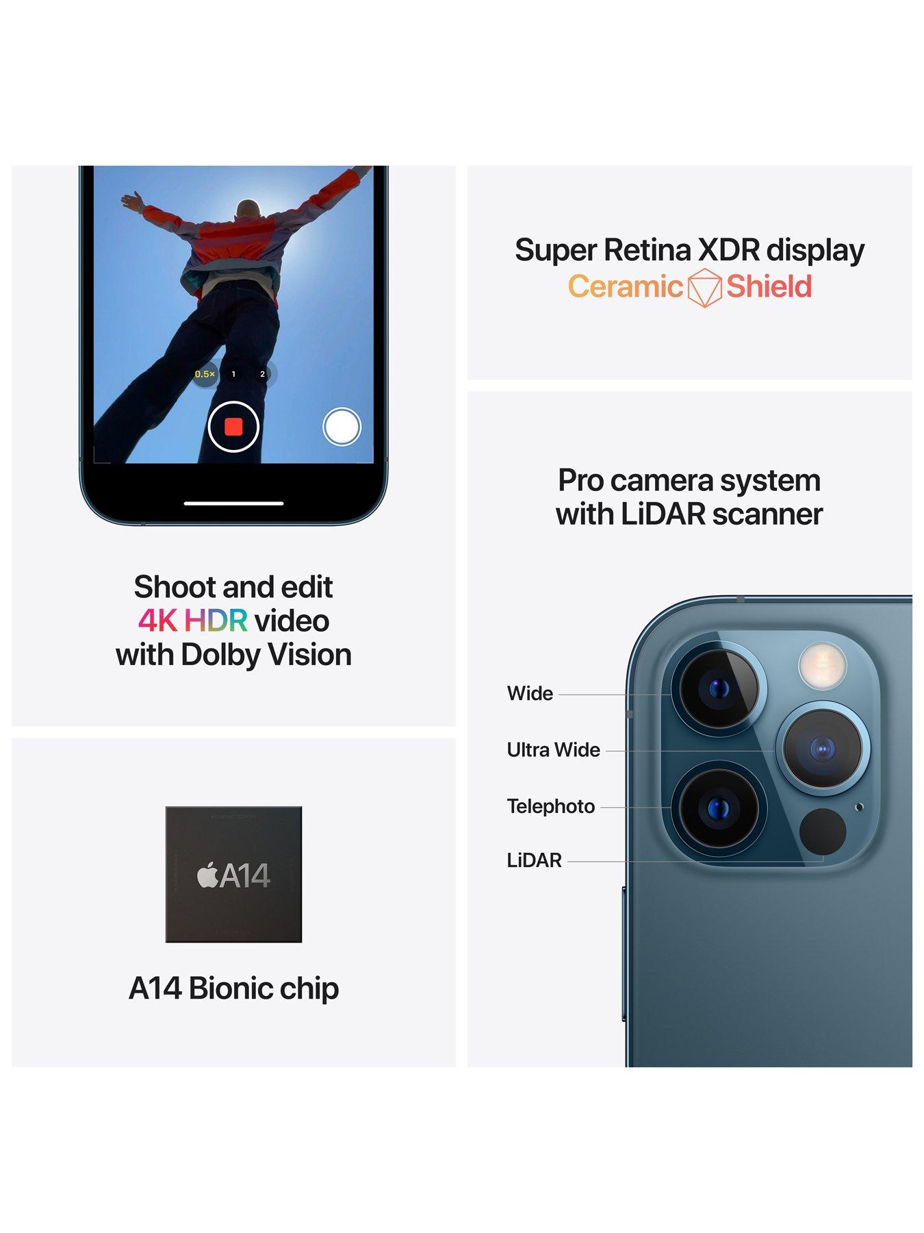 Apple Iphone 12 Pro 128gb Gold Very Co Uk