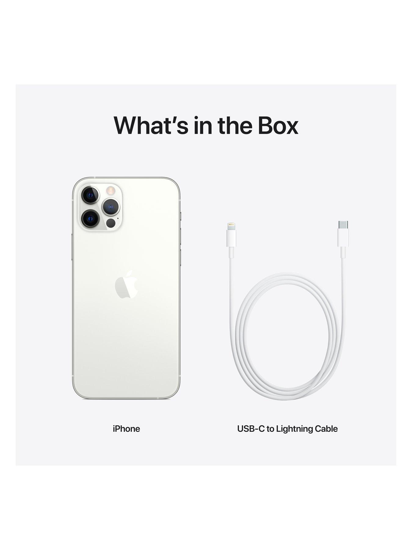 Apple Iphone 12 Pro Max 128gb Silver Very Co Uk