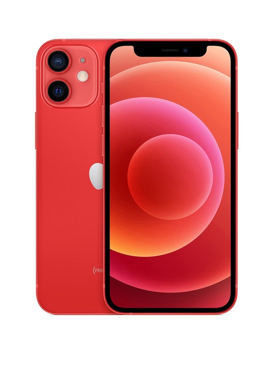 front image of apple-iphone-12-mini-256gb-productred