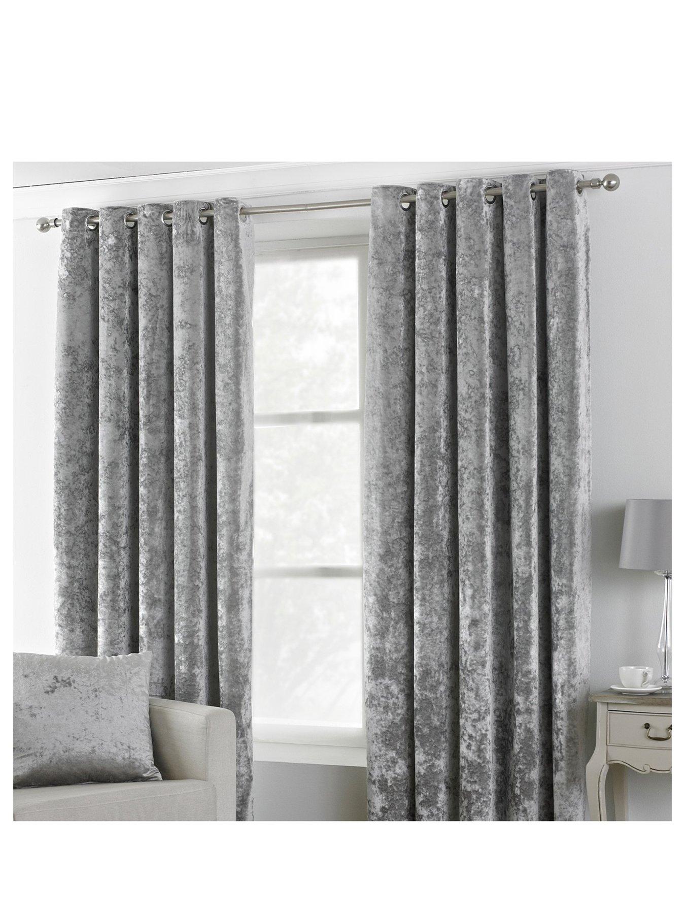 Riva Home Verona Eyelet Lined Curtains