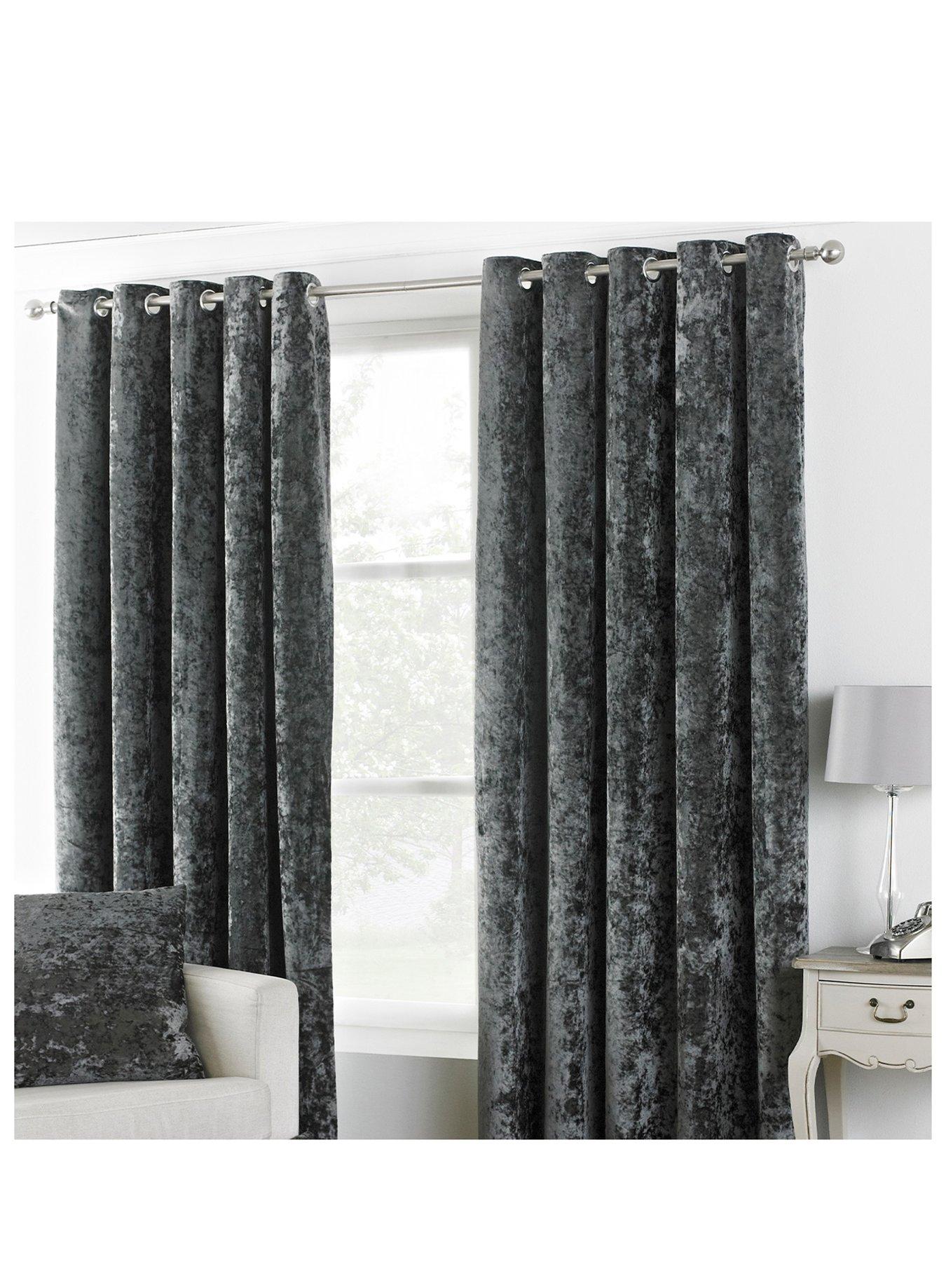 undefined Verona Eyelet Curtains 46x54