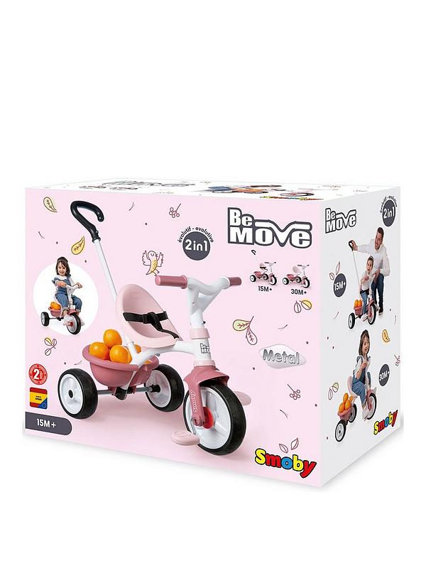 Image 2 of 7 of Smoby Be Move Trike - Pink