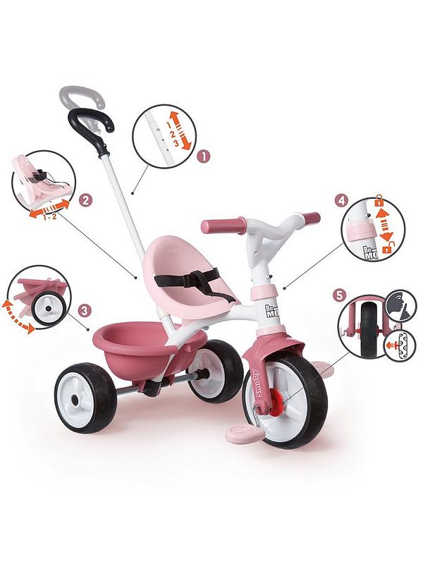 Image 7 of 7 of Smoby Be Move Trike - Pink