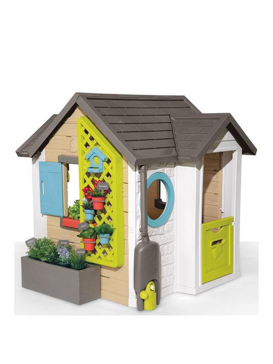 back image of smoby-garden-house
