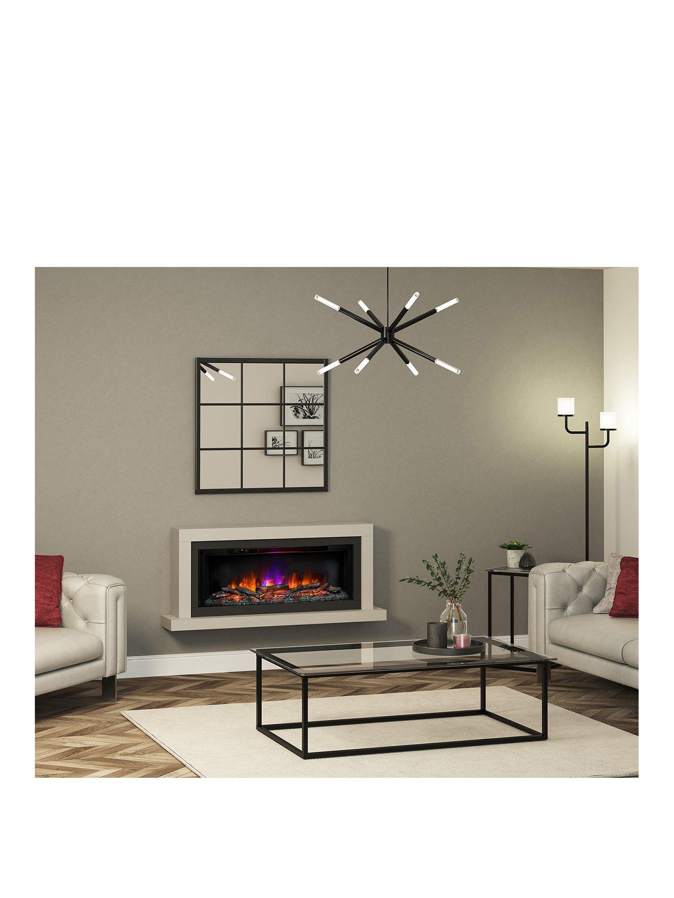 Image 1 of 6 of Be Modern Elyce Grande Wall&nbsp;Mounted Electric Fireplace