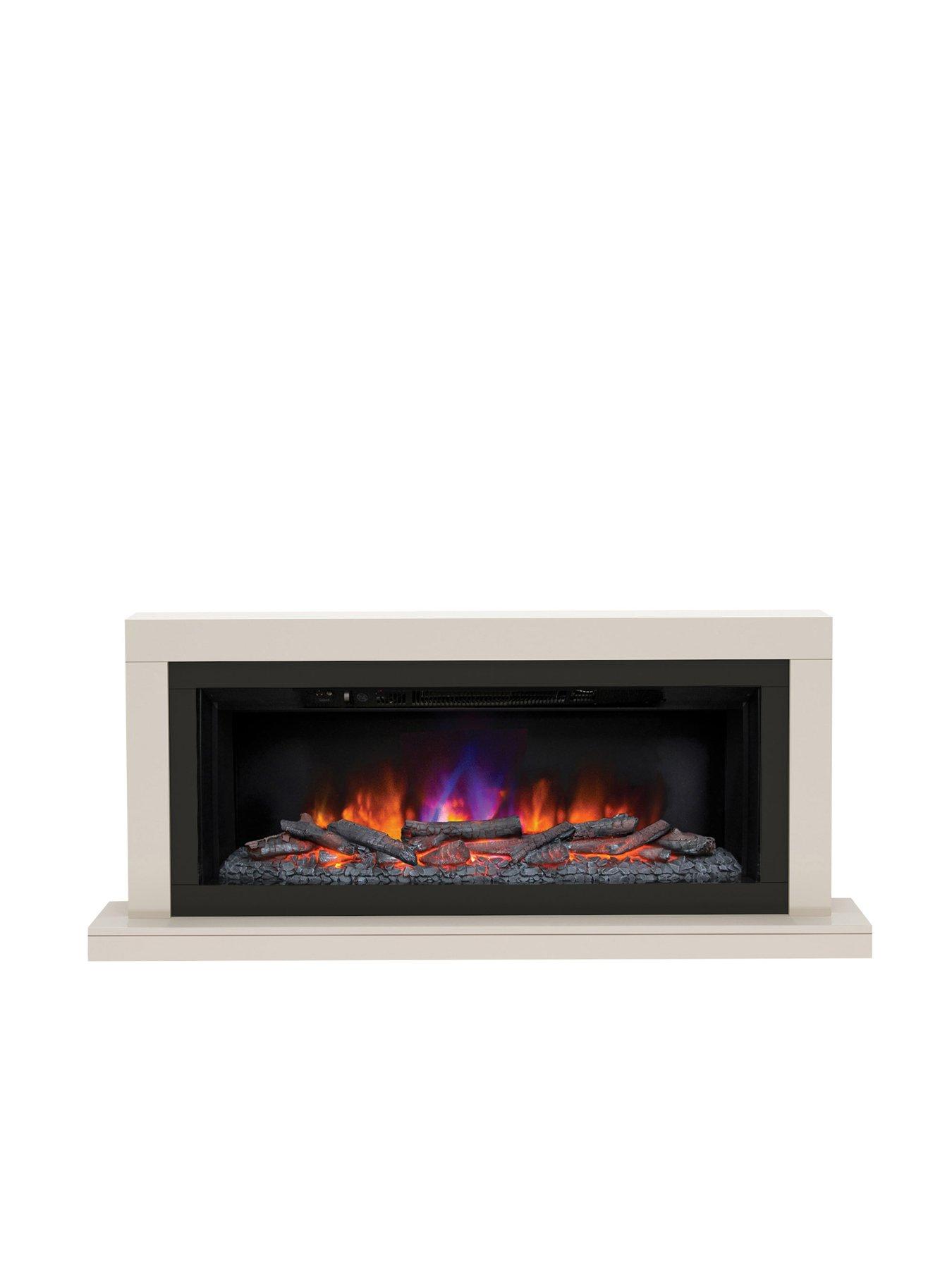 Image 3 of 6 of Be Modern Elyce Grande Wall&nbsp;Mounted Electric Fireplace