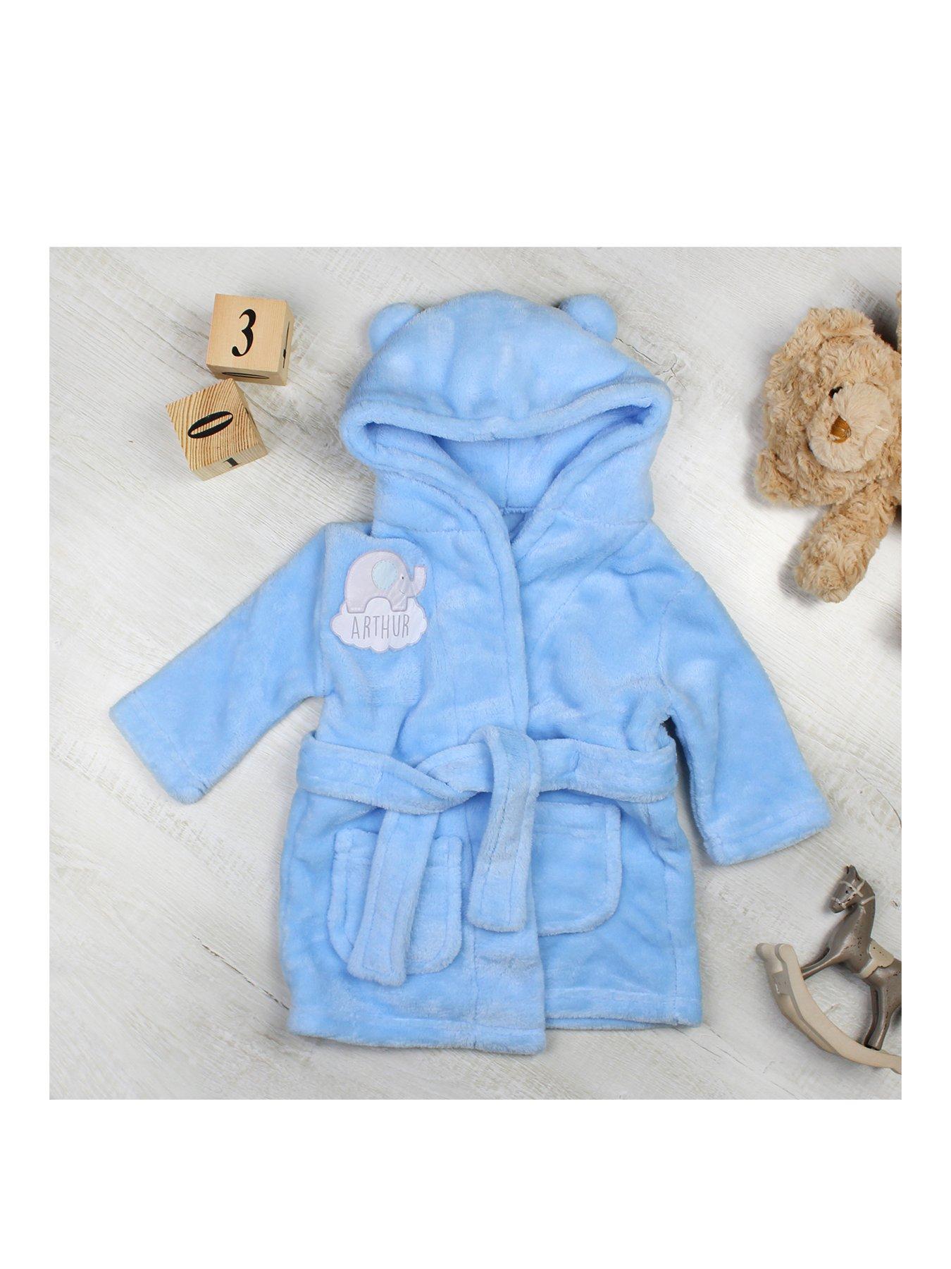 elephant baby dressing gown