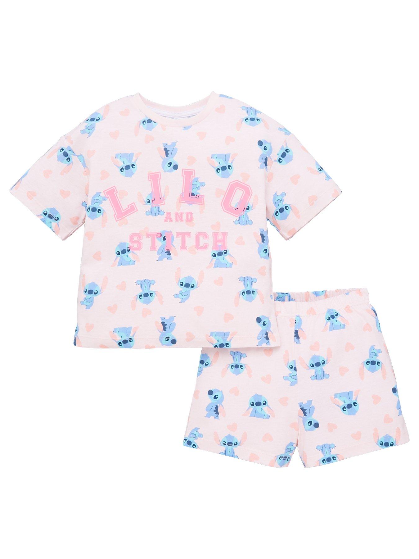 Boys Girls Baby Kids Shortie Short Pyjamas Pajamas T-Shirt Summer 1-10 Yrs 